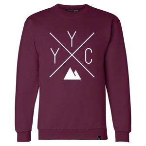 Local Laundry YYC Crew Neck - Maroon